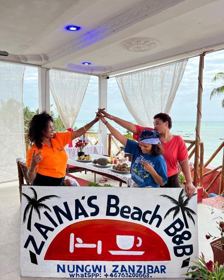 Zaina'S Beach House Nungwi Eksteriør billede